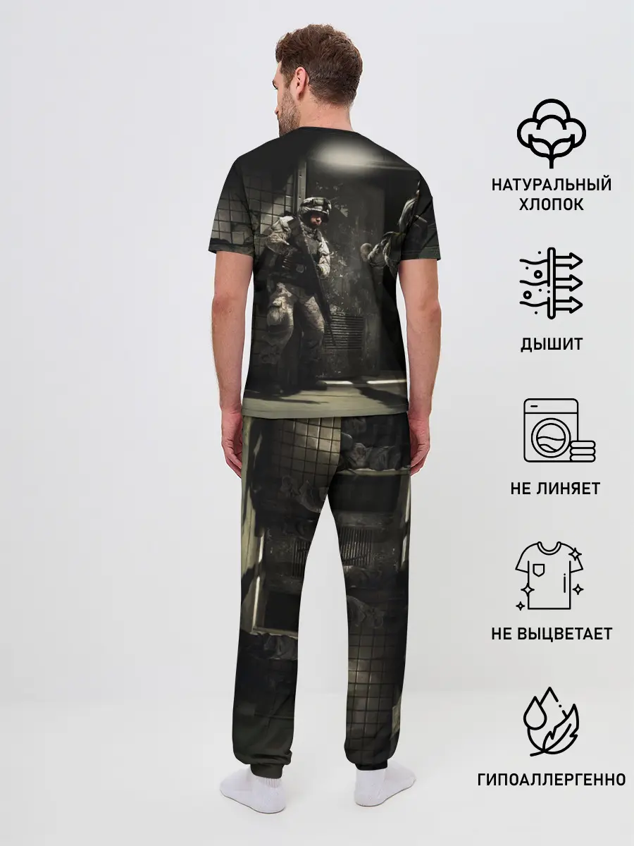 Мужская пижама с брюками / BATTLEFIELD 3