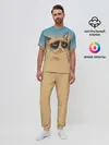 Мужская пижама с брюками / Grumpy cat ART