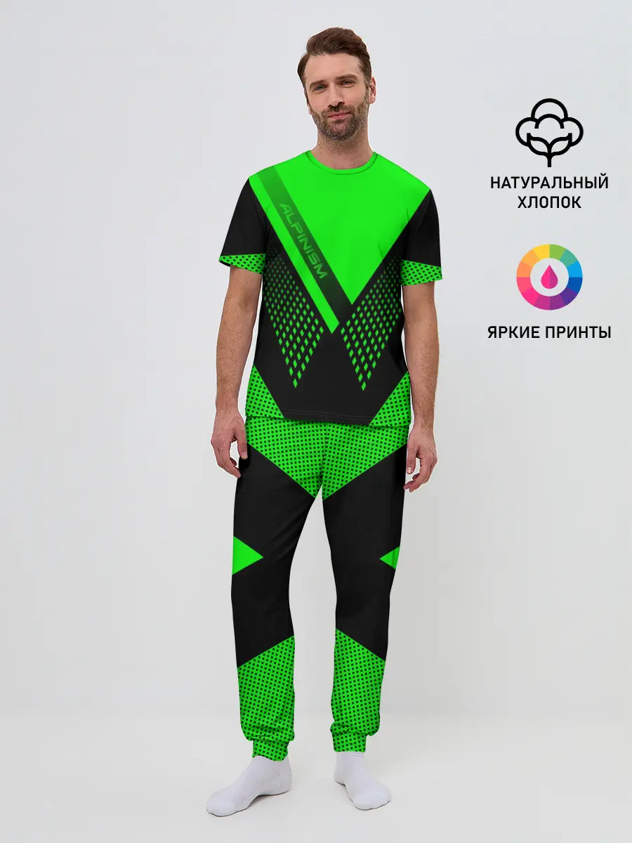 Мужская пижама с брюками / Alpinism