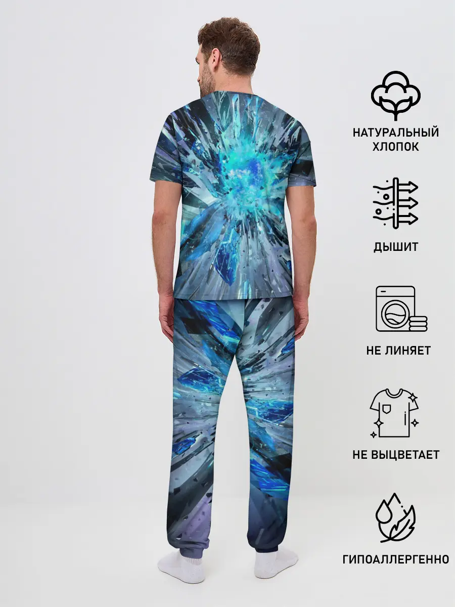 Мужская пижама с брюками / CYBERPUNK 2077