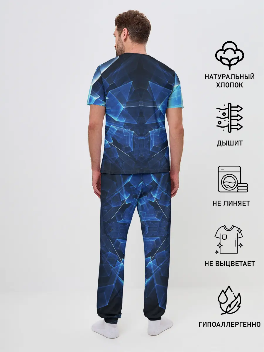 Мужская пижама с брюками / MASS EFFECT N7 | МАСС ЭФФЕКТ Н7