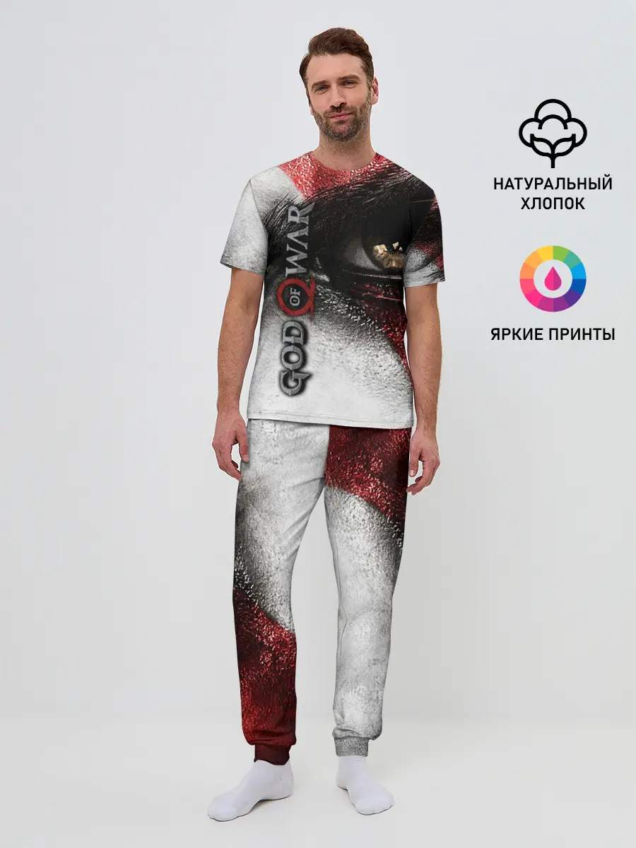 Мужская пижама с брюками / God of War