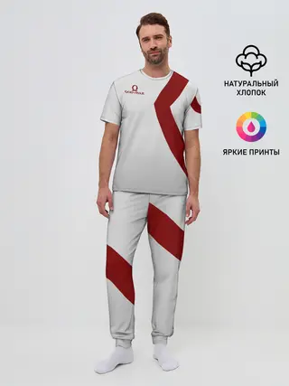 Мужская пижама с брюками / GOD of WAR Татуировки Кратоса