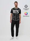 Мужская пижама с брюками / BTS ARMY