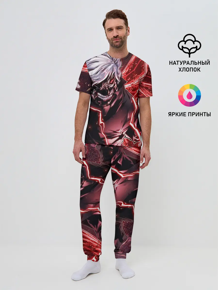 Мужская пижама с брюками / ТОКИЙСКИЙ ГУЛЬ
