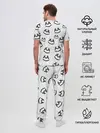 Мужская пижама с брюками / MARSHMELLO PATTERN