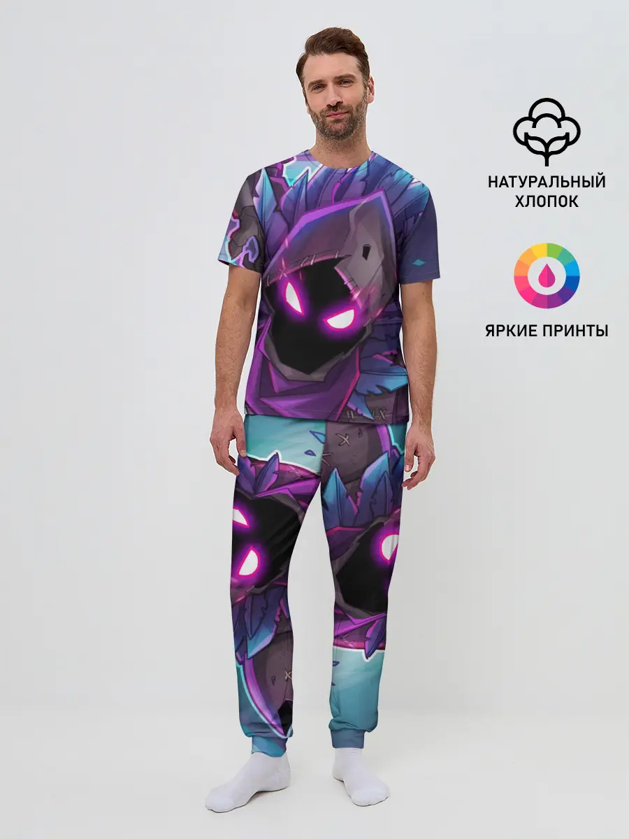 Мужская пижама с брюками / FORTNITE RAVEN | ФОРТНАЙТ ВОРОН