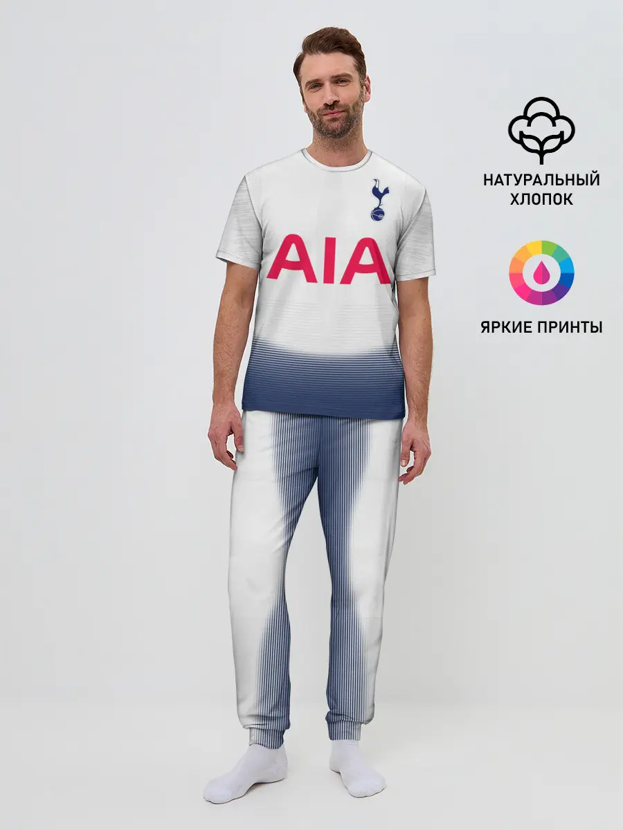 Мужская пижама с брюками / Tottenham home 18-19