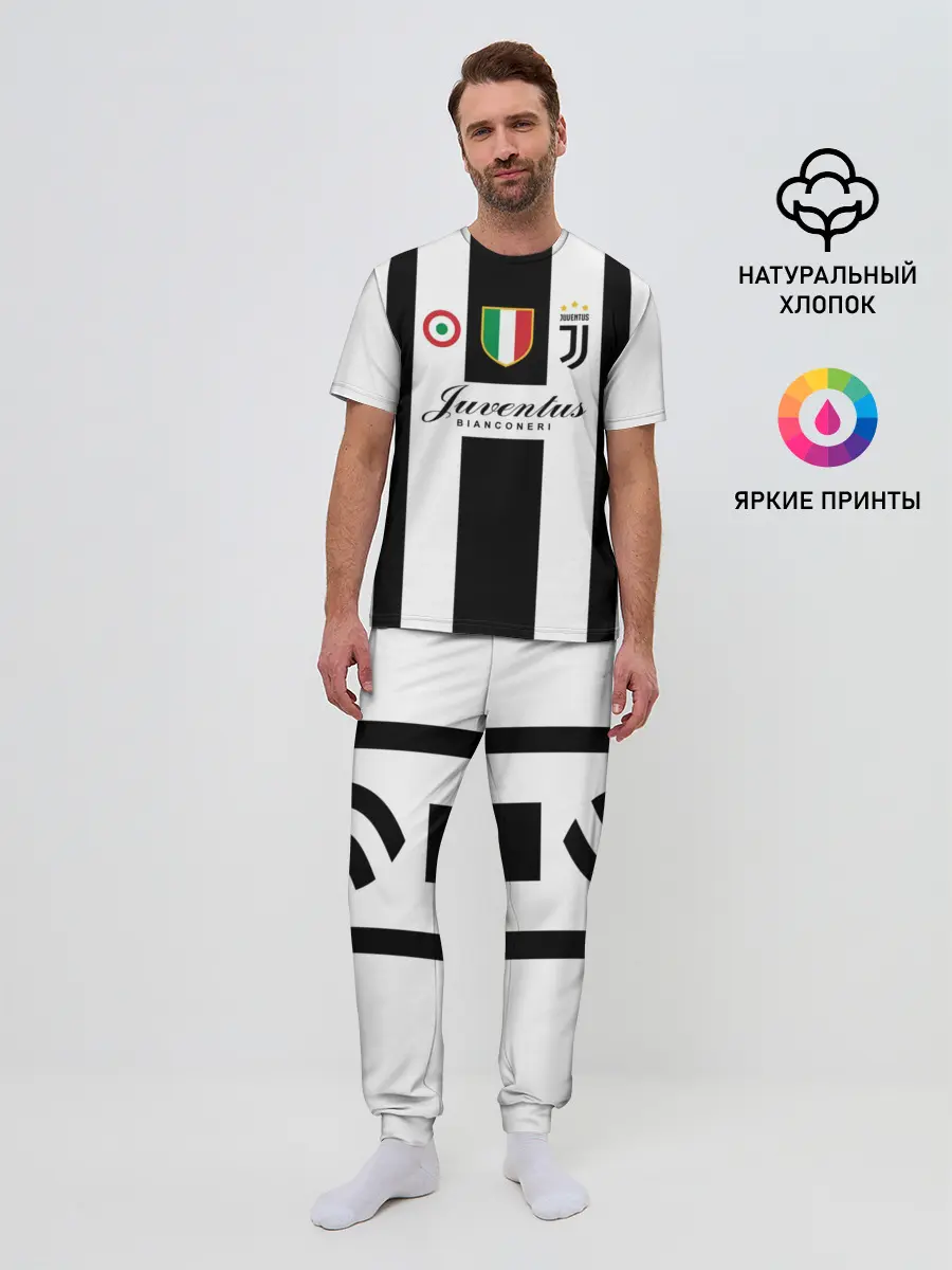 Мужская пижама с брюками / JUVENTUS BIANCONERI