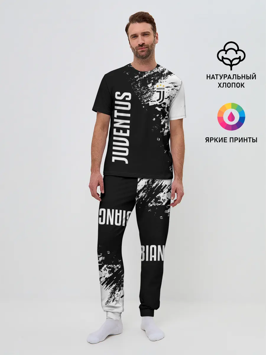 Мужская пижама с брюками / JUVENTUS BIANCONERI