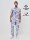 Мужская пижама с брюками / AHEGAO BLUE