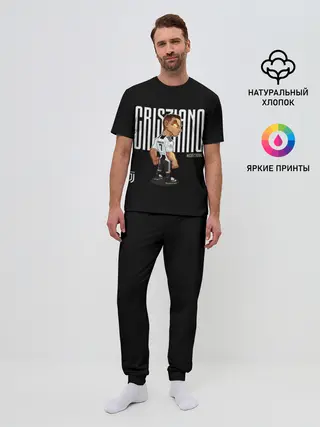 Мужская пижама с брюками / Cristiano Ronaldo. Juventus