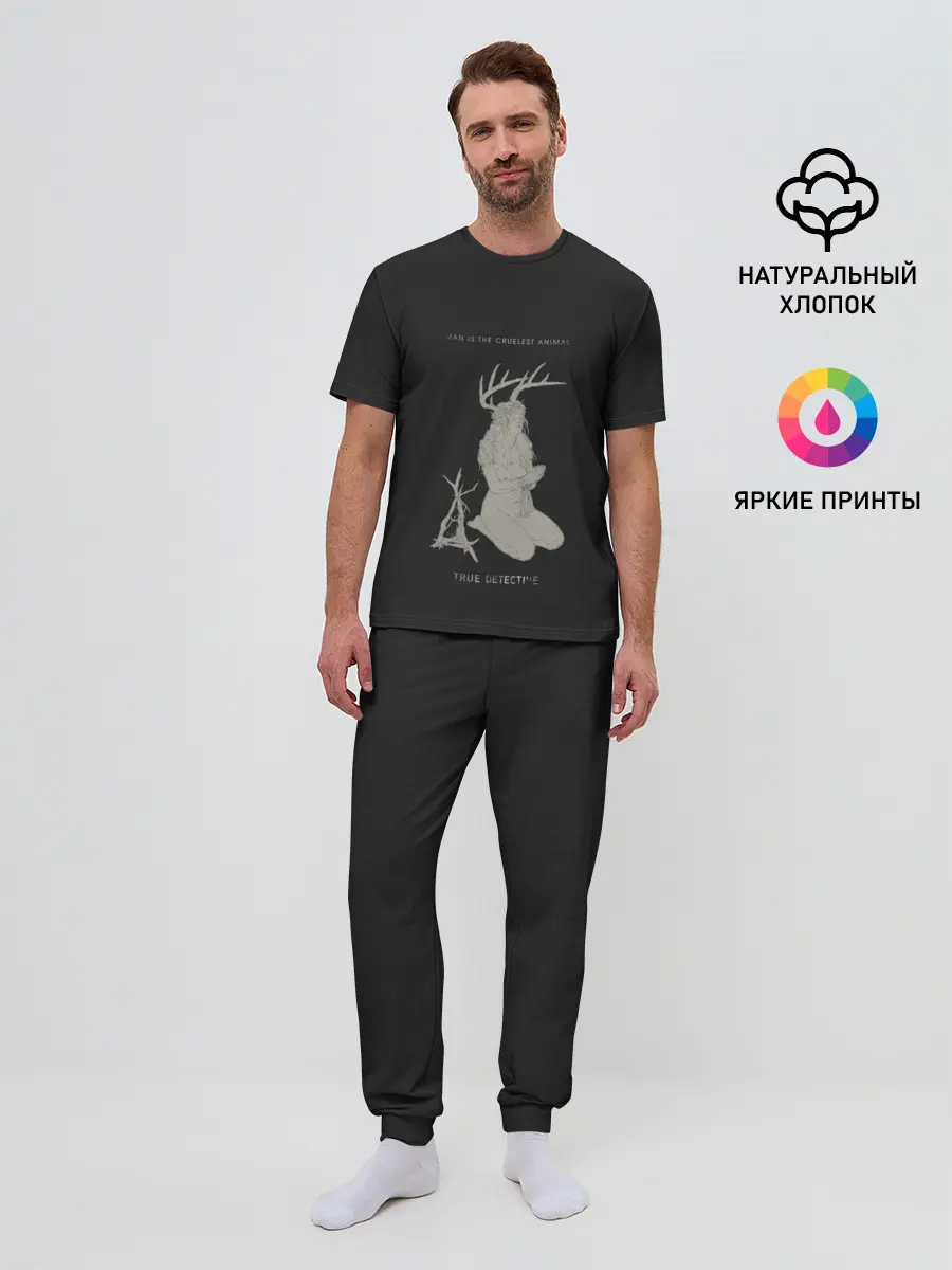 Мужская пижама с брюками / TRUE DETECTIVE