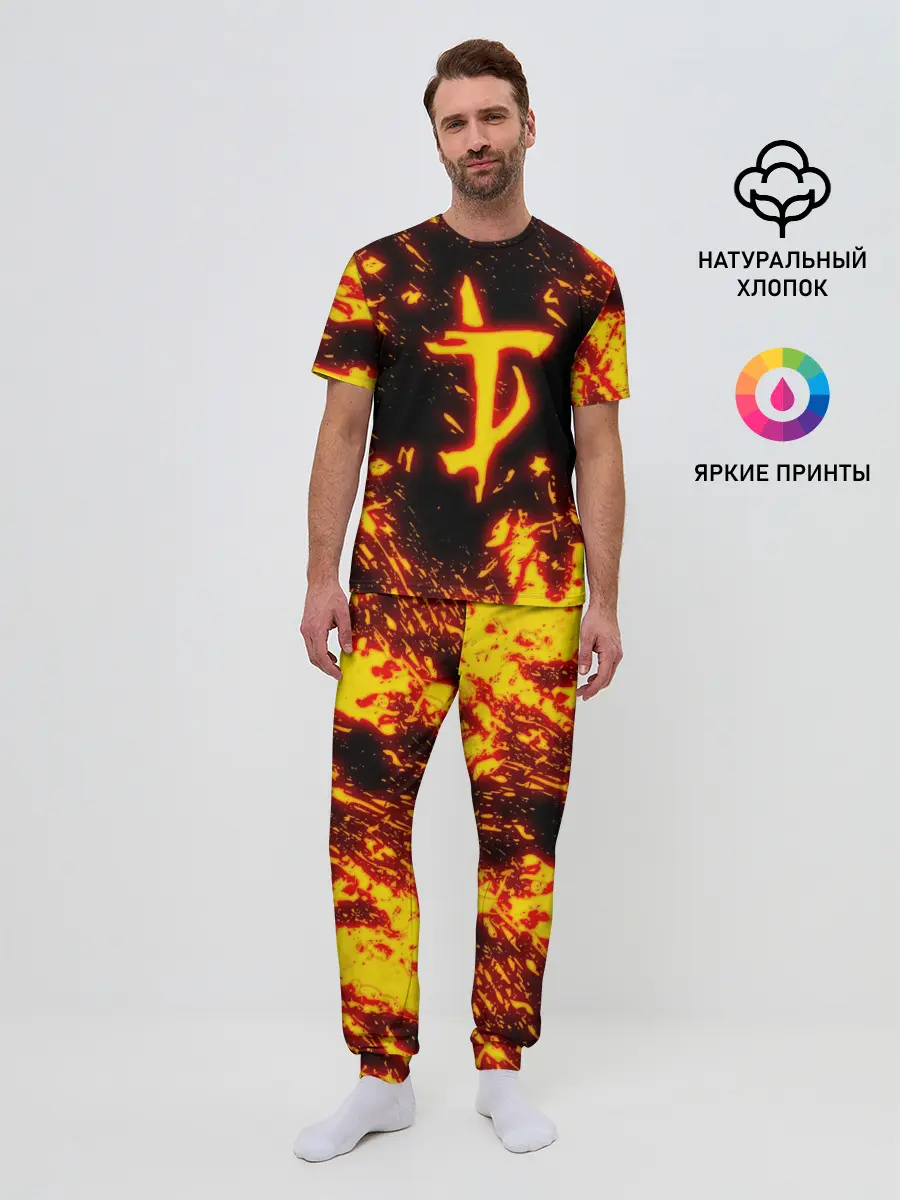 Мужская пижама с брюками / DOOM THE CRUCIBLE | ДУМ