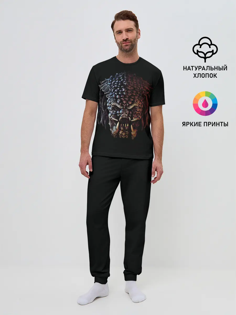 Мужская пижама с брюками / PREDATOR