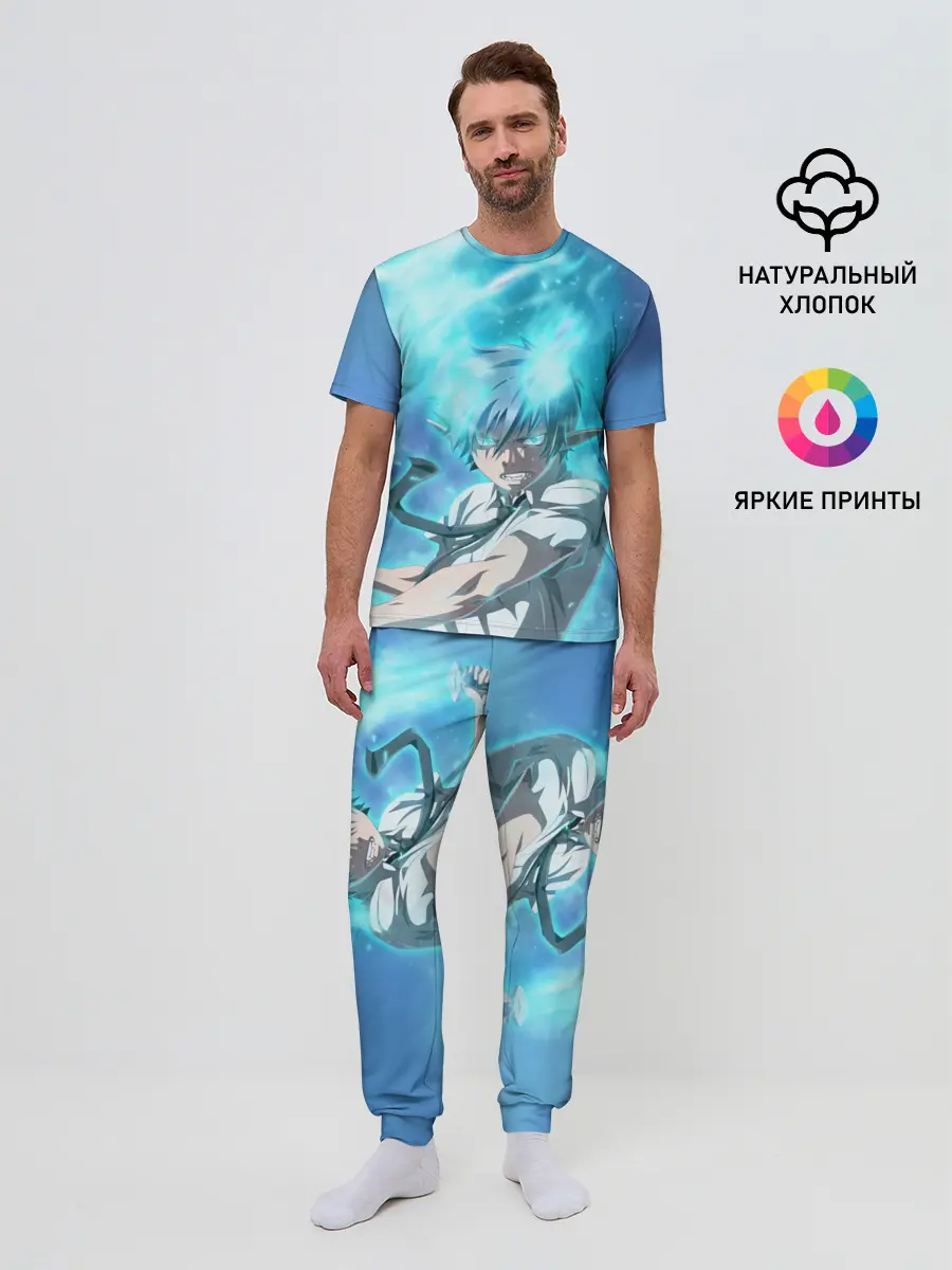 Мужская пижама с брюками / Рин Окумура