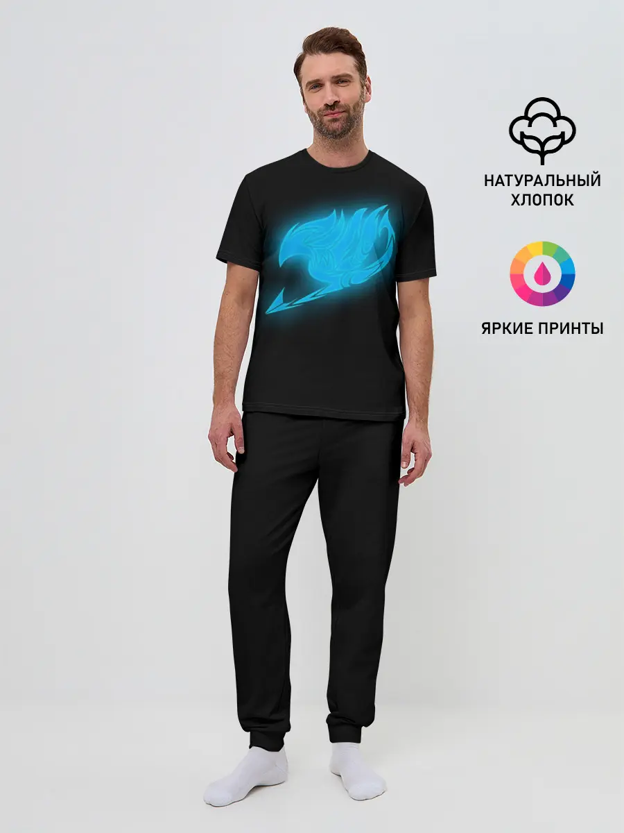 Мужская пижама с брюками / FAIRY TAILS LUCY HEARTFILIA