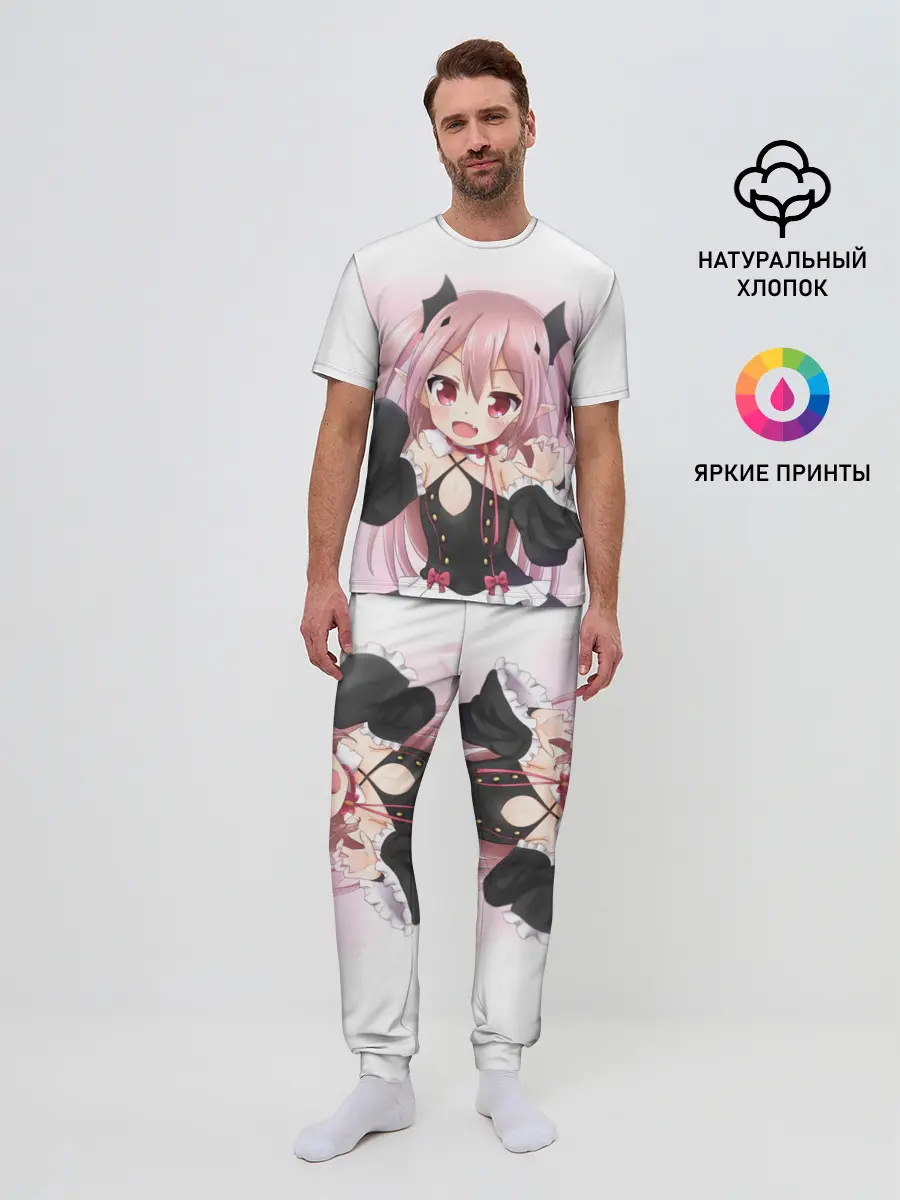 Мужская пижама с брюками / Милый вампир