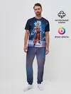 Мужская пижама с брюками / Goku on a planet