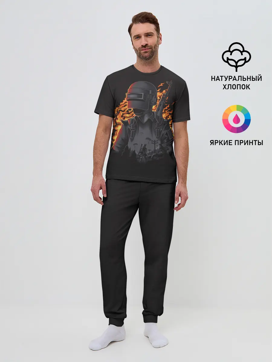 Мужская пижама с брюками / PUBG