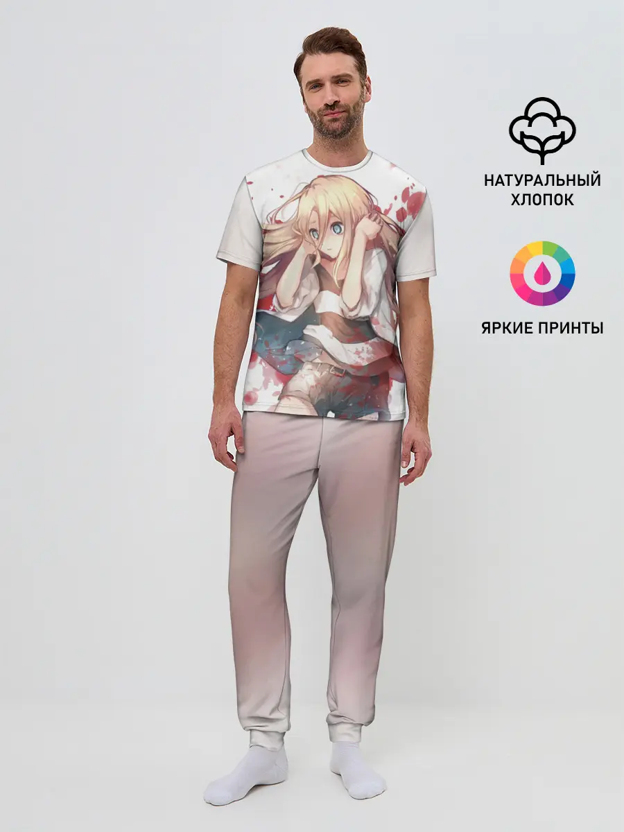 Мужская пижама с брюками / ANGELS OF DEATH. Rachel Gardner