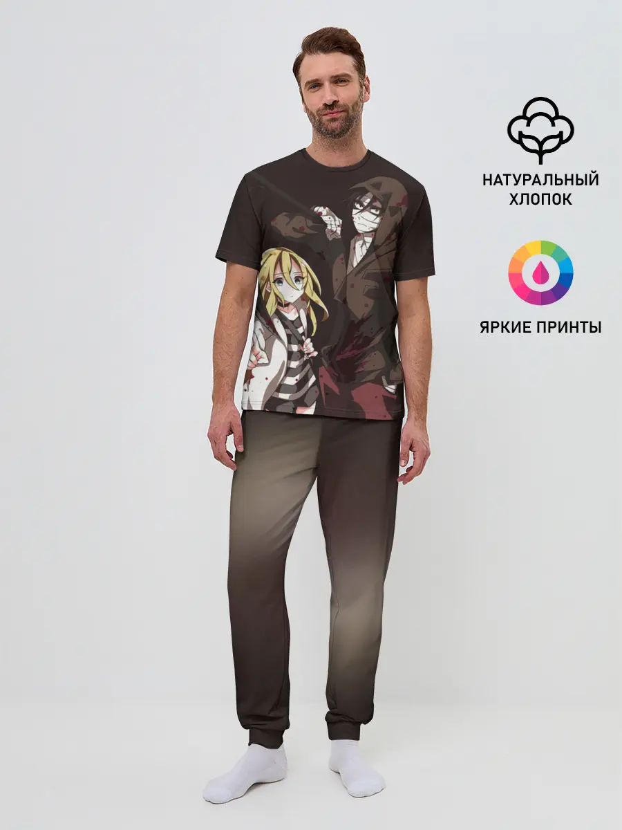 Мужская пижама с брюками / Рейчел и Зак