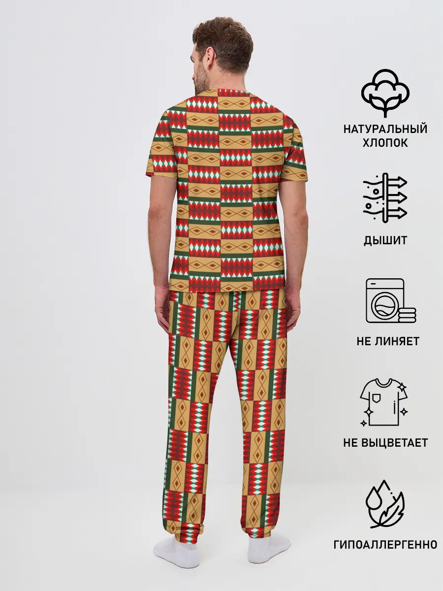 Мужская пижама с брюками / BTS - IDOL -