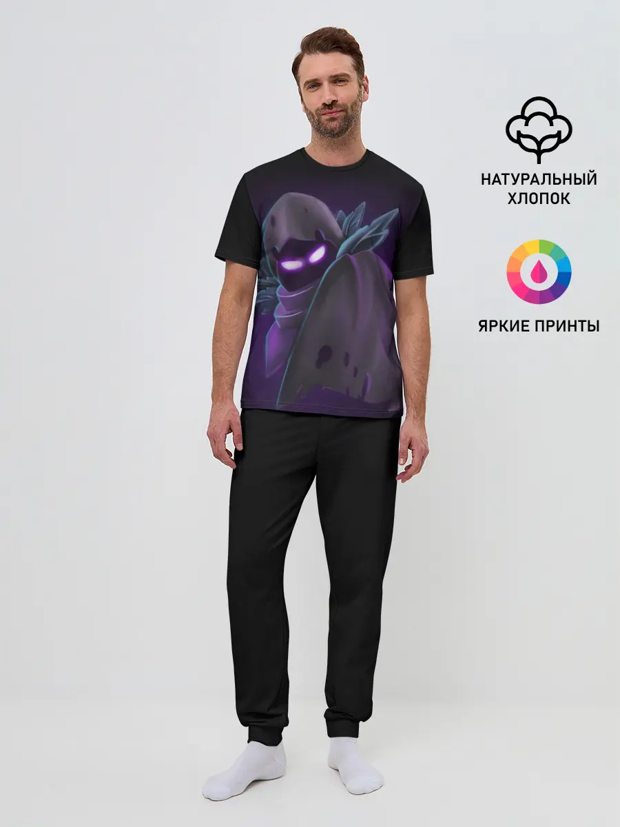 Мужская пижама с брюками / Fortnite. Nevermore