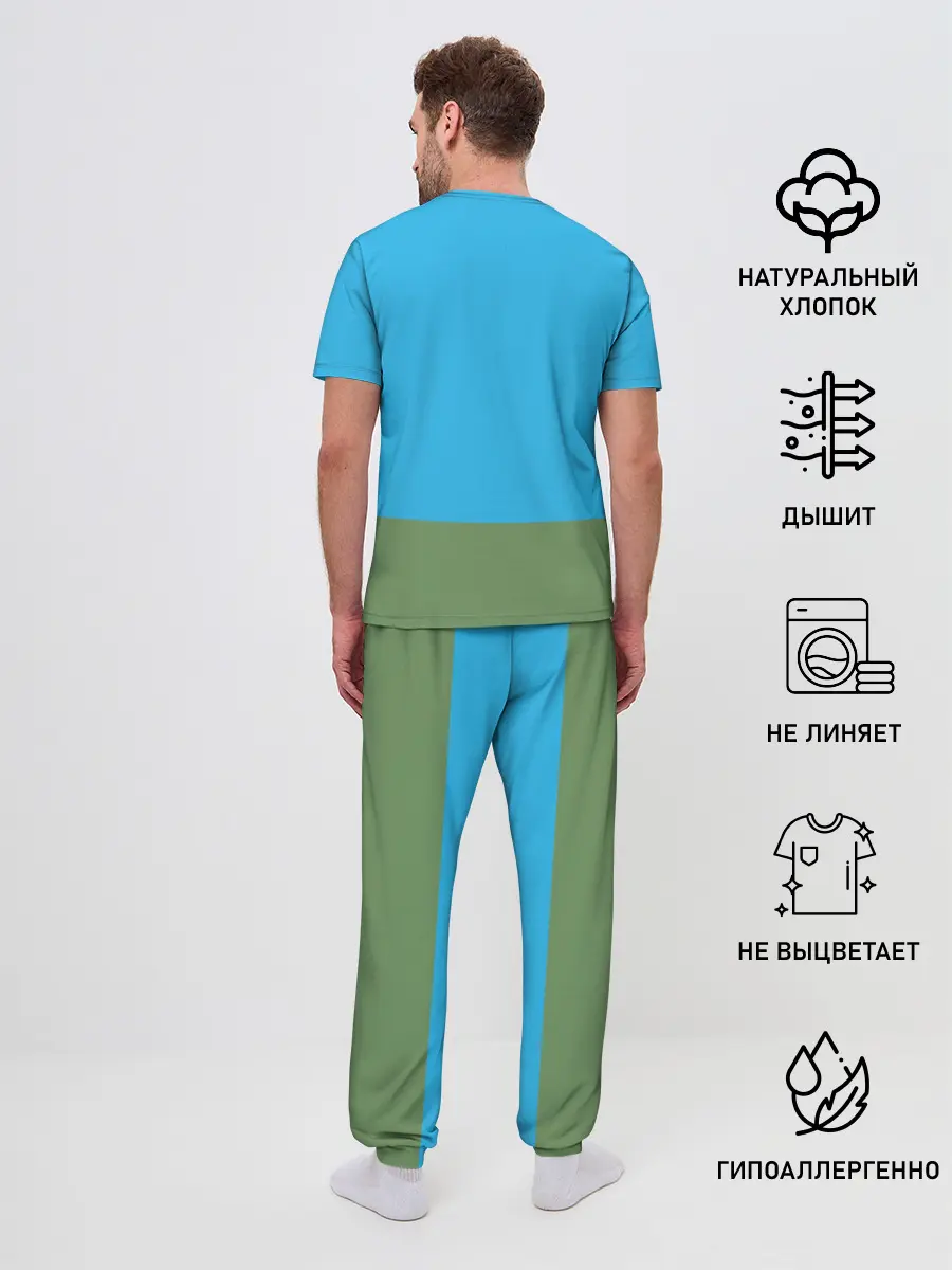 Мужская пижама с брюками / Лучший педиатр
