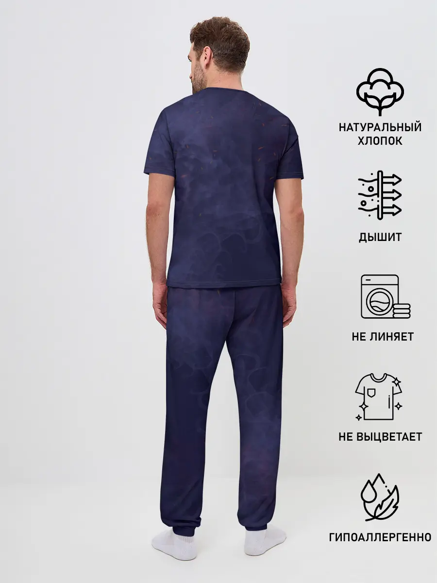 Мужская пижама с брюками / Guillermo del Toro