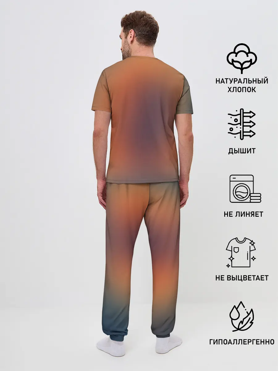 Мужская пижама с брюками / Люси