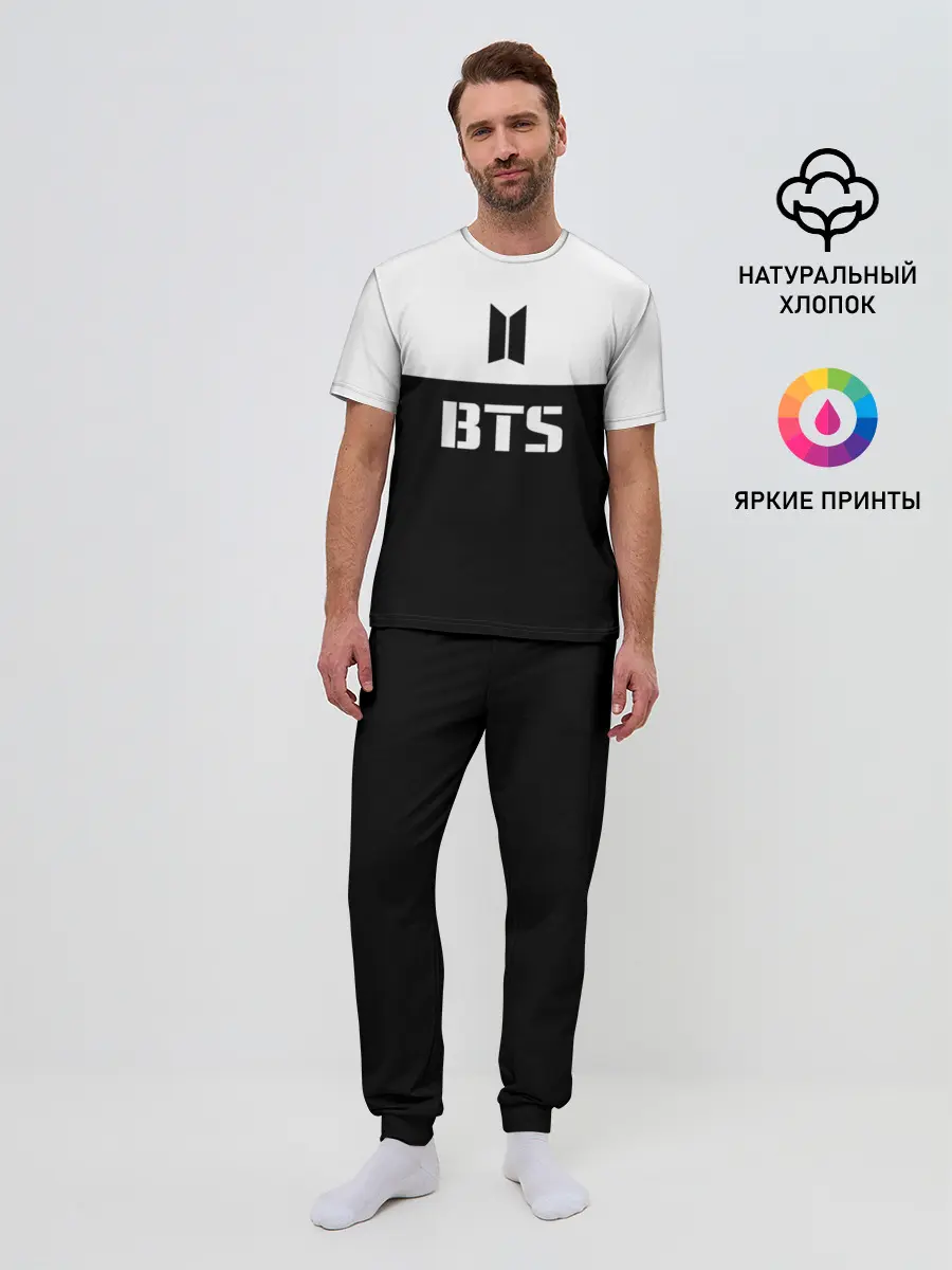 Мужская пижама с брюками / BTS