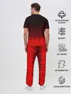 Мужская пижама с брюками / Kumamon горит