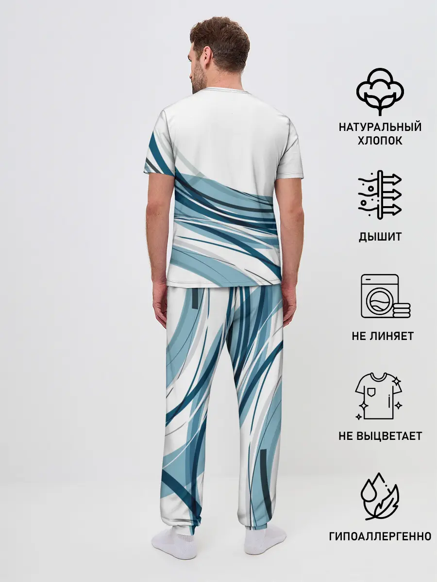 Мужская пижама с брюками / CYBERPUNK 2077