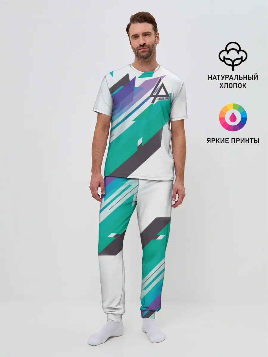 Мужская пижама с брюками / Linkin Park