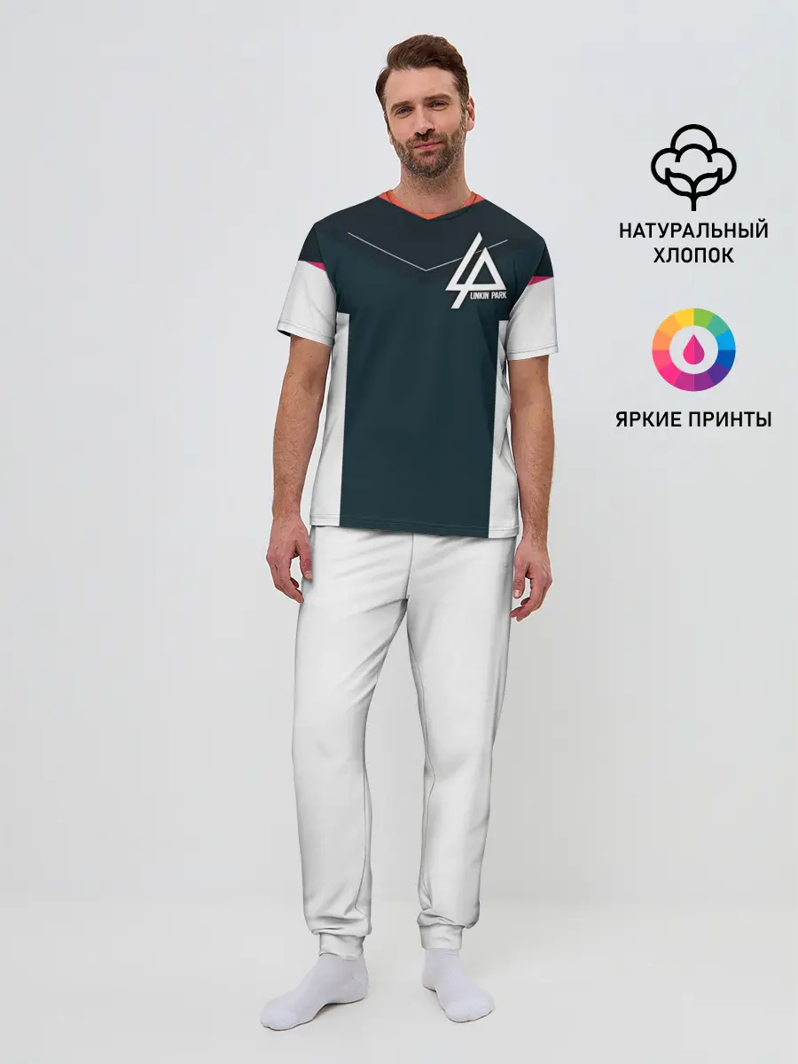 Мужская пижама с брюками / Linkin Park