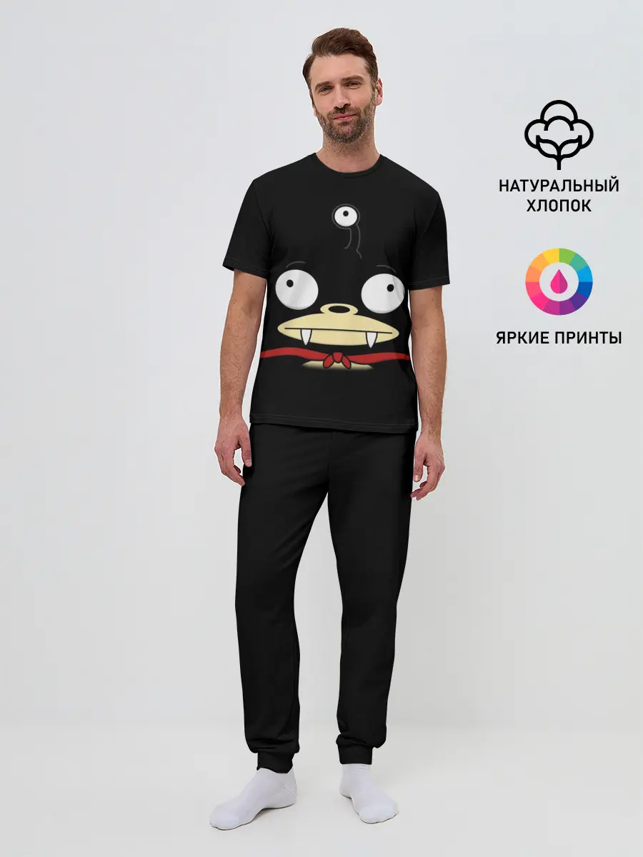 Мужская пижама с брюками / Футурама - зверек