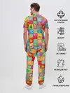 Мужская пижама с брюками / Новогодний коллаж