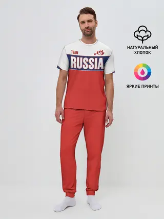 Мужская пижама с брюками / Team Russia