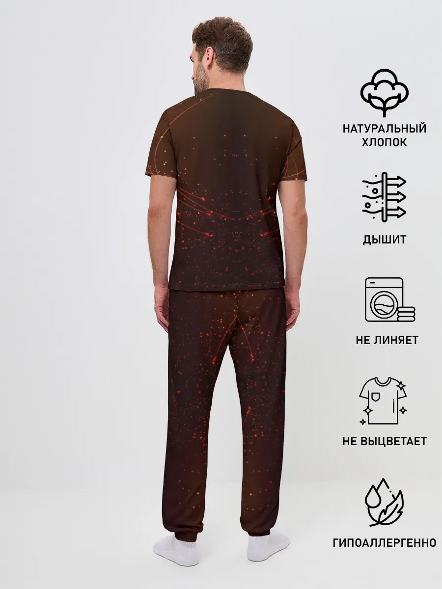 Мужская пижама с брюками / Linkin Park Light