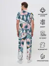 Мужская пижама с брюками / Геометрия цветов