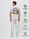 Мужская пижама с брюками / James 18-19 third LA Lakers