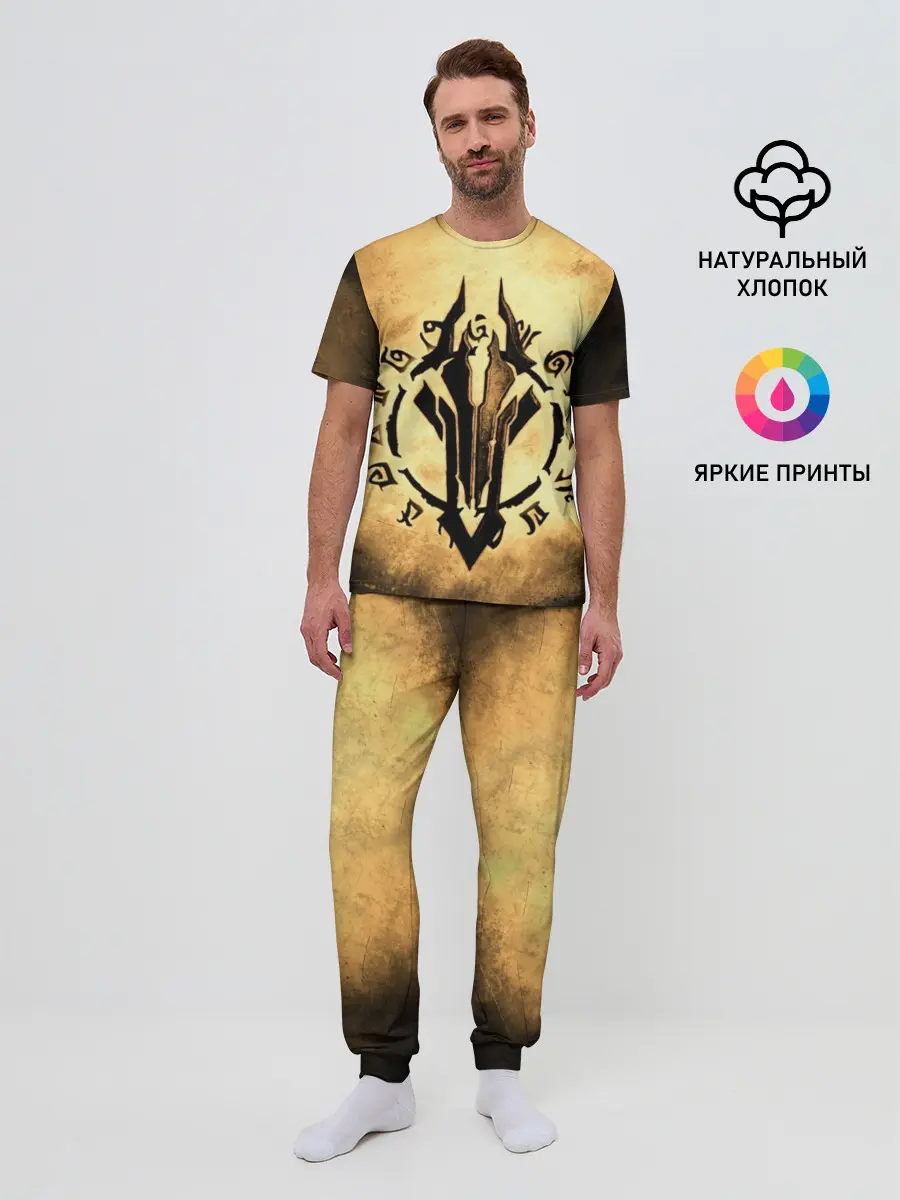 Мужская пижама с брюками / Darksiders LOGO