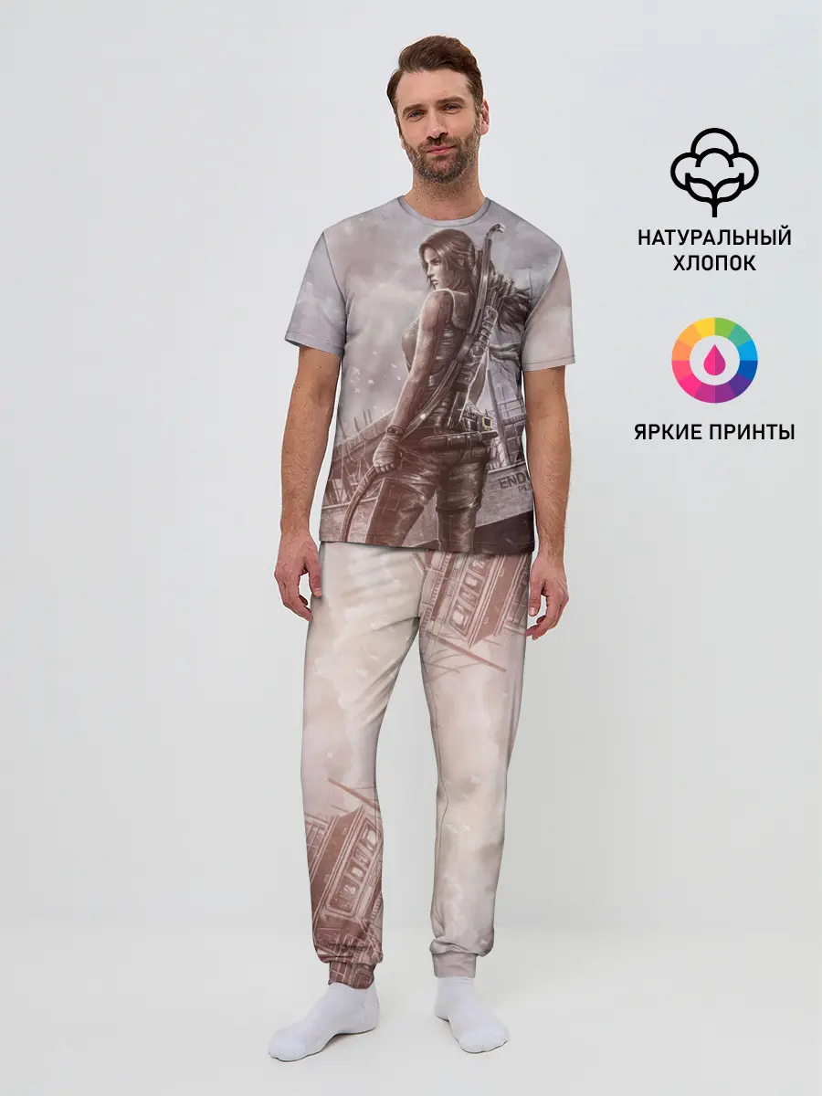 Мужская пижама с брюками / Tomb Raider