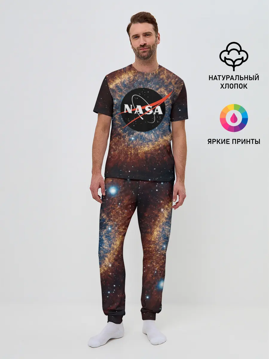 Мужская пижама с брюками / NASA