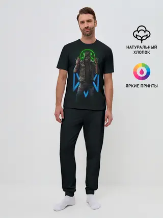 Мужская пижама с брюками / Watch Dogs. Wrench