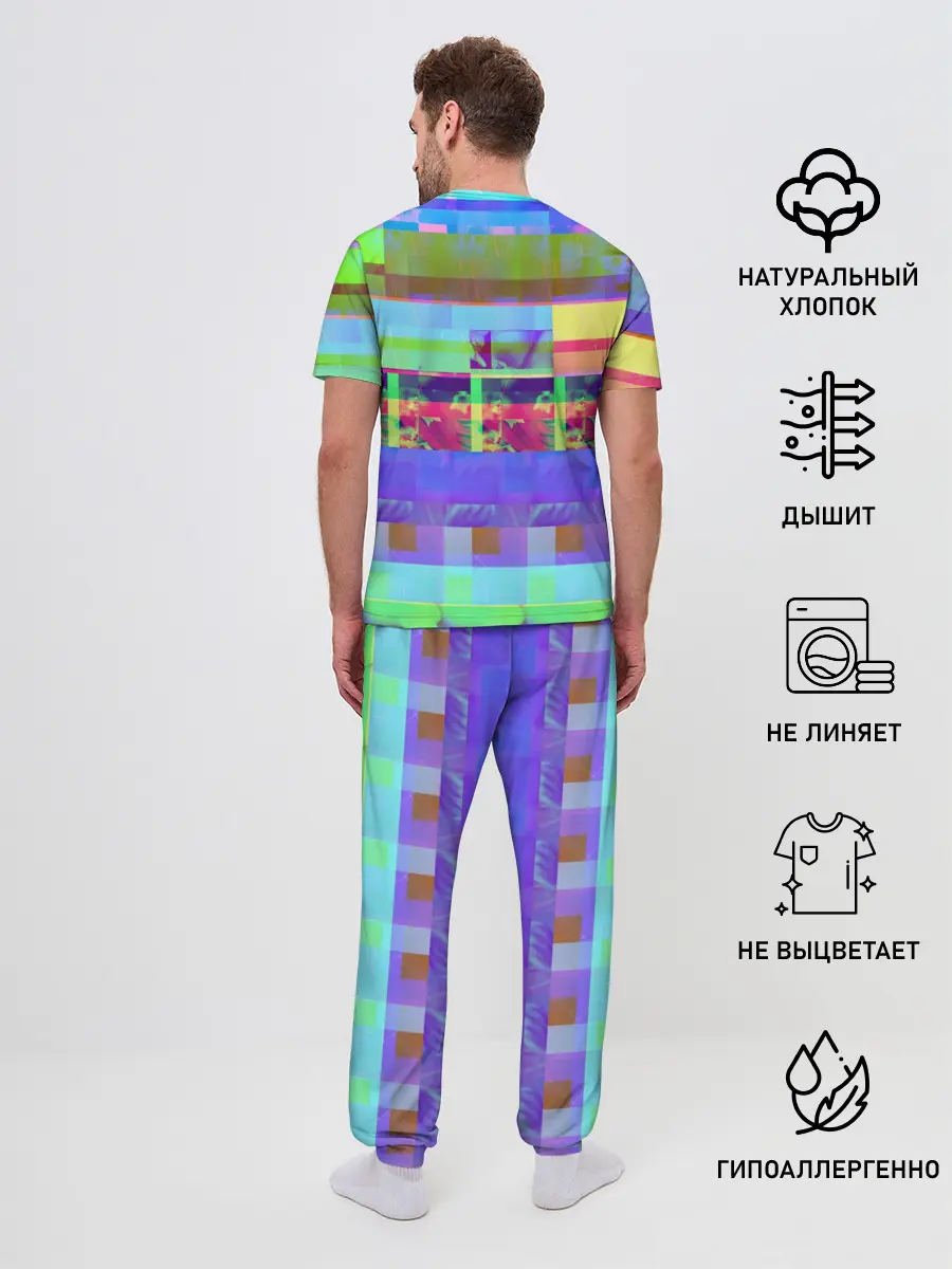 Мужская пижама с брюками / Японская анимация