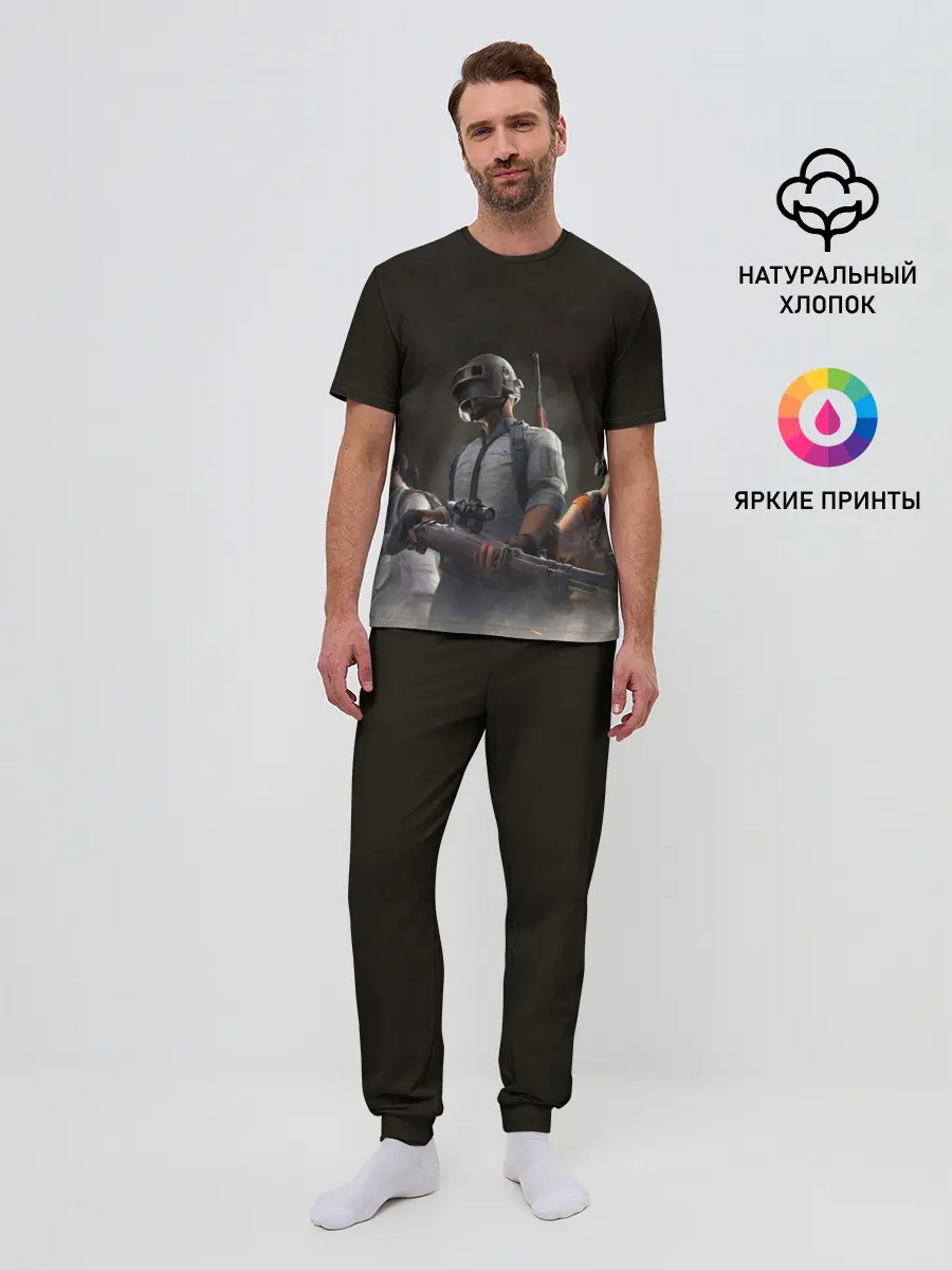 Мужская пижама с брюками / PUBG