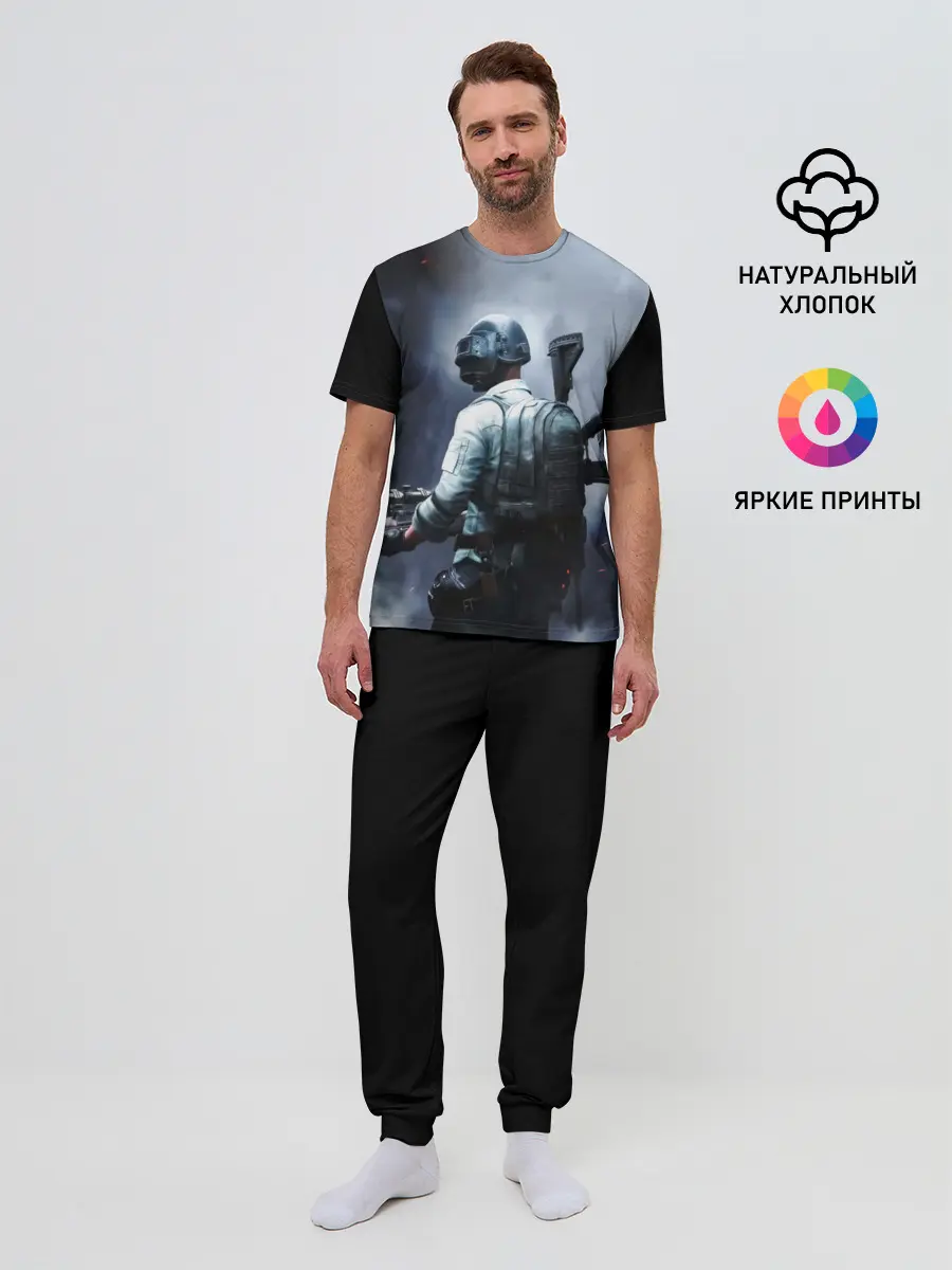 Мужская пижама с брюками / PUBG