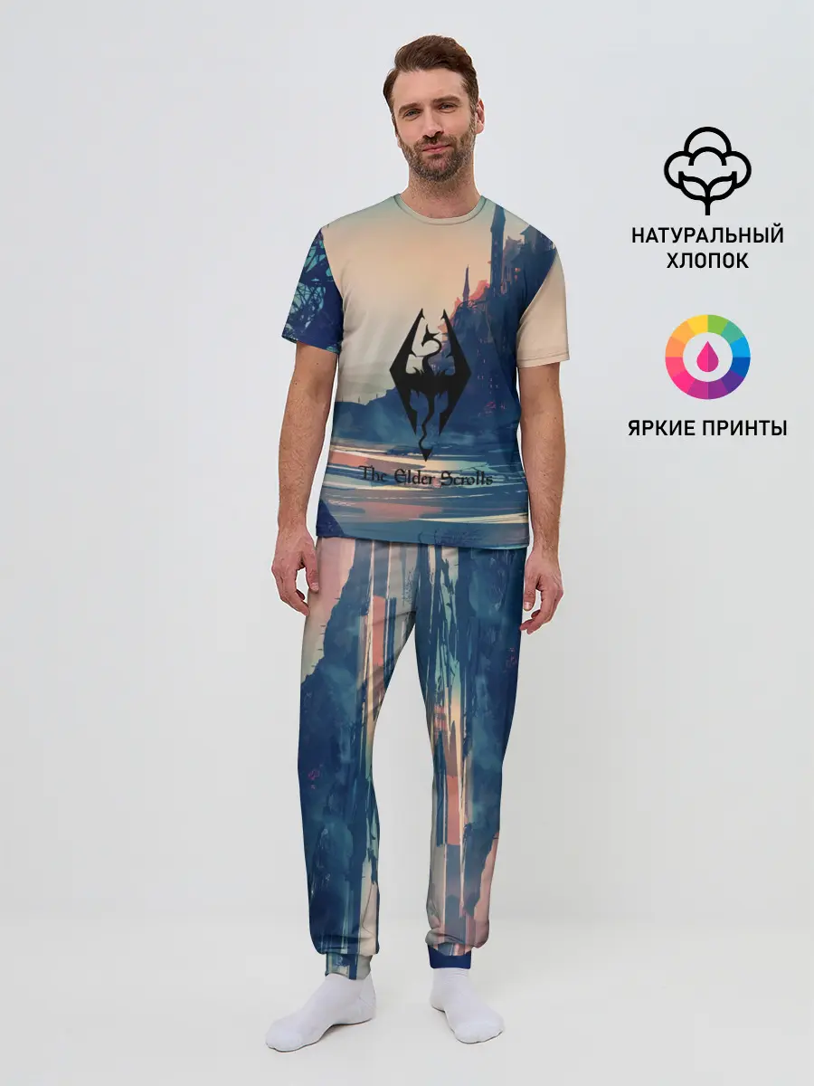 Мужская пижама с брюками / The Elder Scrolls